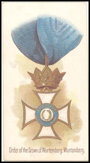 10 Order of the Crown of Wurtemberg